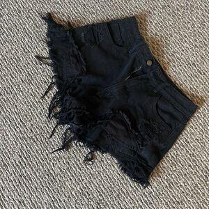 Black shorts